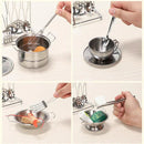 Conjunto de Cozinha Infantil em Aço Inox